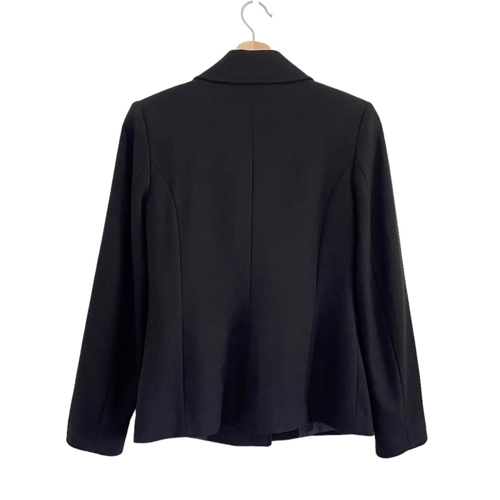 Andre Badi Wool Blend Belted Jacket Black XS - Small - Picture 5 of 16